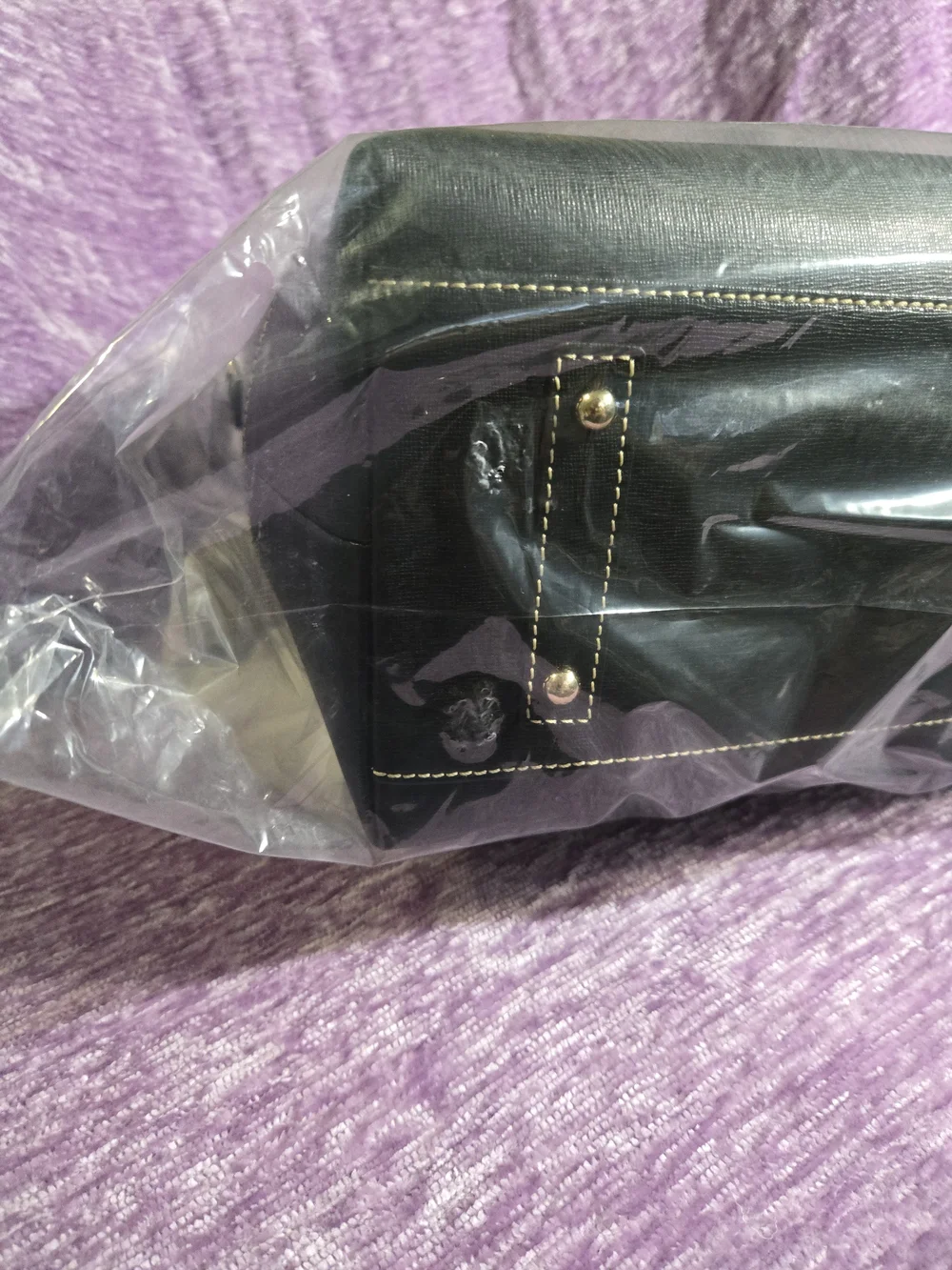 Dooney & Bourke Black Saffiano Leather Chelsea Tote